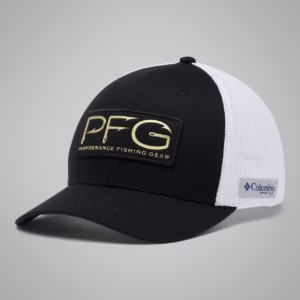 Gorra Columbia PFG Snapback Negro/Blanco