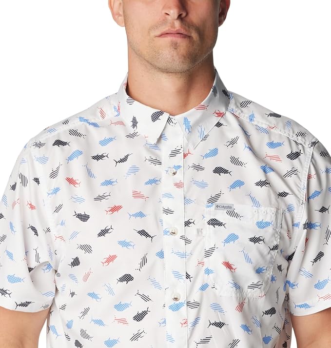 Camisa Columbia Pfg Super Slack Tide Para Hombre - Imagen 2