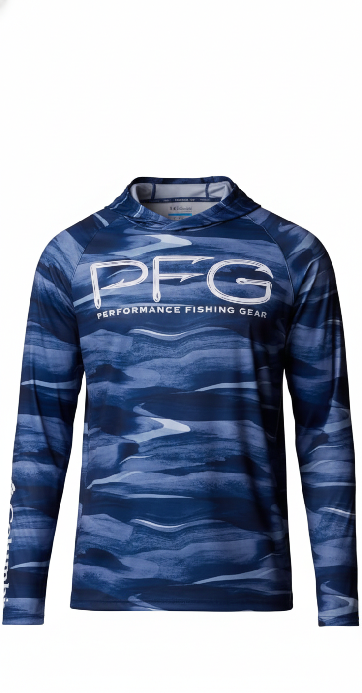 Playera Columbia Super Terminal Tackle Para Hombre Con Gorro