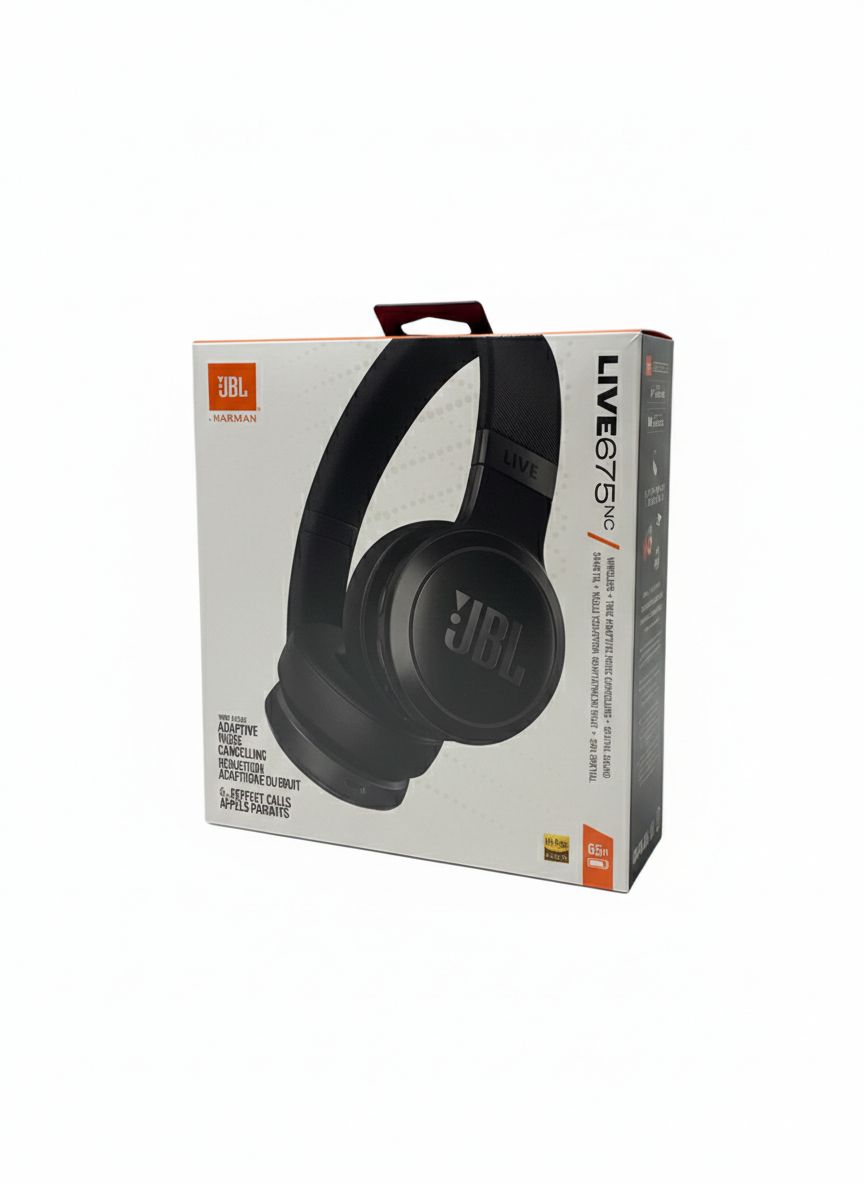Audífonos Jbl Live 675nc Bluetooth Cancelación De Ruido Negro - Imagen 6