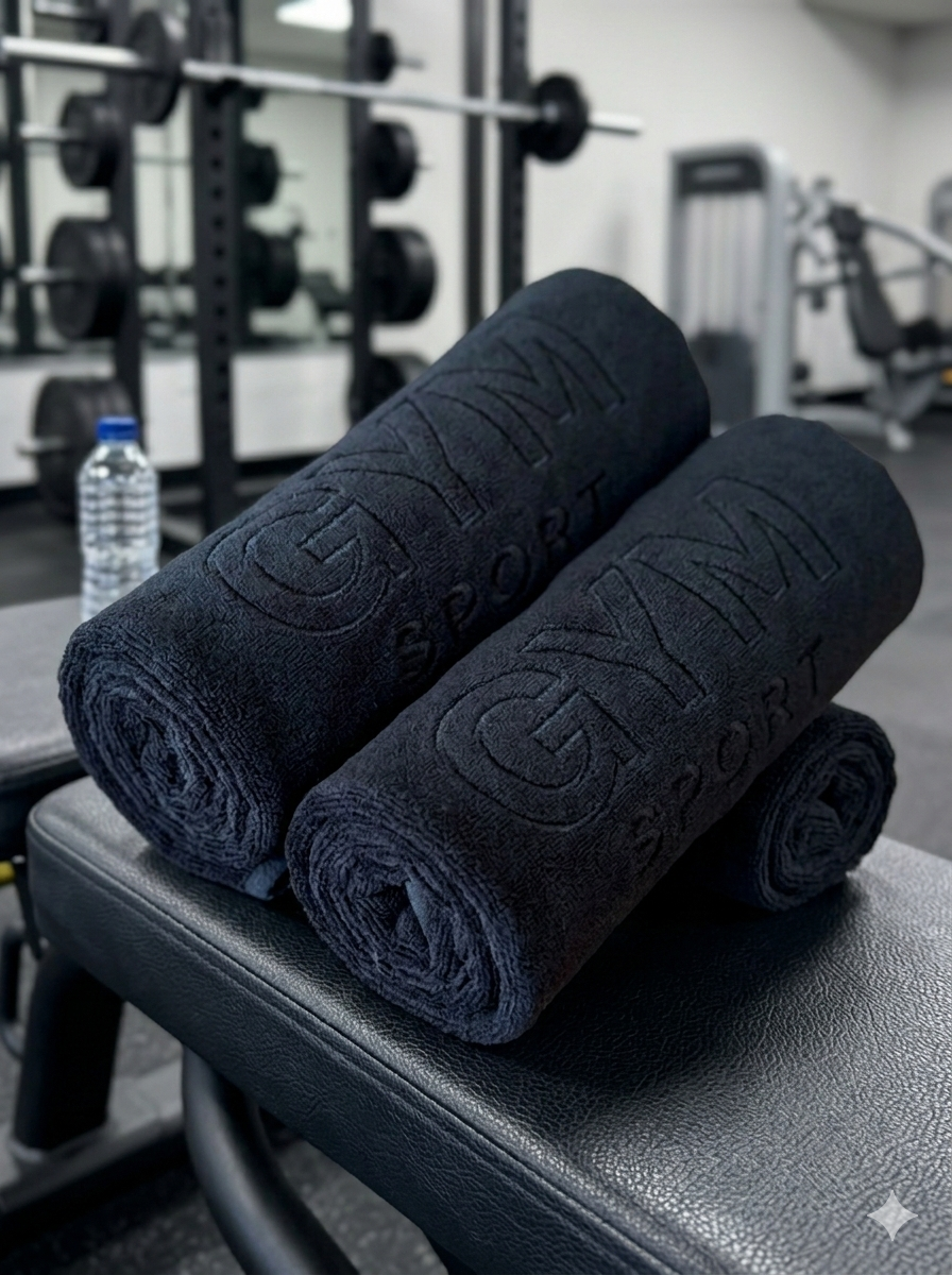 Toalla De Microfibra Gym Sport 75 X 35 Cm Para Gimnasio
