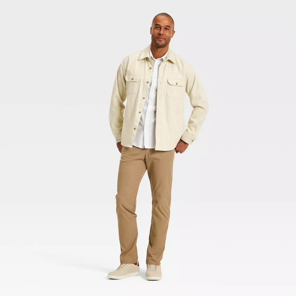 Pantalón Casual Tipo Chino Stretch Para Hombre - Imagen 3
